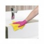 Panno in microfibra PU Perfetto Flash 34x36 cm - colore giallo - conf. 5 pezzi 26592