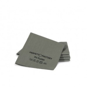 Panno in microfibra PU Perfetto Flash 34x36 cm - colore grigio - conf. 5 pezzi 26594