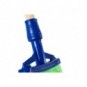 Scopa per esterni con filato in PP Perfetto DS-3 26x4x28 cm verde/blu 0004A