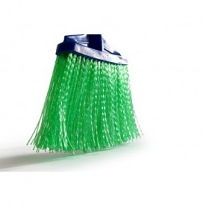 Scopa per esterni con filato in PP Perfetto DS-3 26x4x28 cm verde/blu 0004A
