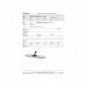 Scopa industriale in cotone Perfetto 60 cm - frange lavabili 0022A