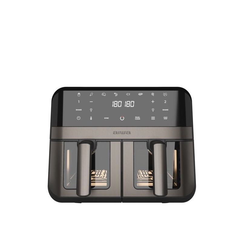 Friggitrice ad aria Aiwa Futago doppia 2.400W 9 L AFR-9000