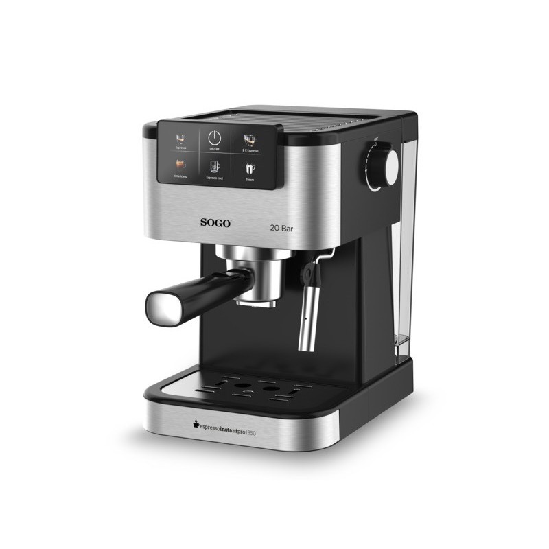 Macchina per caffe' digitale Sogo compatibile Nespresso e caffe' macinato 20Bar - CAF-SS-5668
