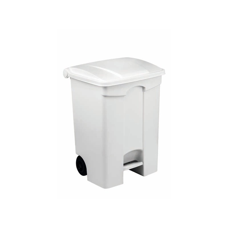 Contenitore mobile a pedale Medial Contitop 70L in PP bianco 115570