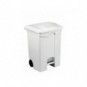 Contenitore mobile a pedale Medial Contitop 70L in PP bianco 115570