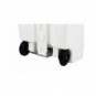 Contenitore mobile a pedale Medial Contitop 70L in PP bianco 115570
