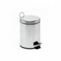 Pattumiera a pedale Medial Bin galva con secchio in acciaio galvanizzato 205x278mm/5L - 106405