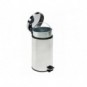 Pattumiera a pedale Medial Bin galva con secchio in acciaio galvanizzato 205x278mm/5L - 106405