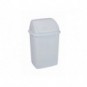 Pattumiera con coperchio basculante bianco Medial Rif basic 290x235x460mm/18L - 909018