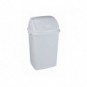 Pattumiera con coperchio basculante bianco Medial Rif basic 420x330x680mm/50L - 909050