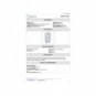 Pattumiera con coperchio basculante bianco Medial Rif basic 420x330x680mm/50L - 909050