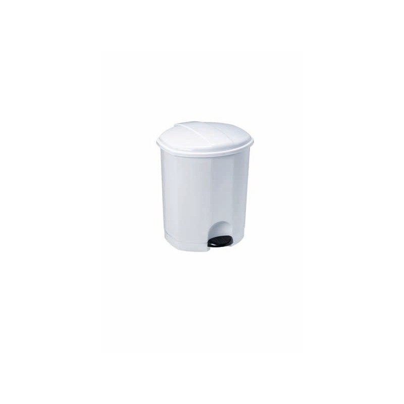 Pattumiera a pedale Medial Esa bianca 230x240x280mm/7L 909107