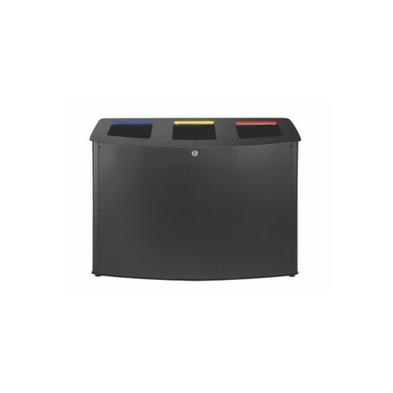 Cestino per la raccolta differenziata Medial Rome 3x40 L 965x353x720mm 789340