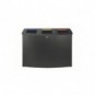 Cestino per la raccolta differenziata Medial Rome 3x40 L 965x353x720mm 789340
