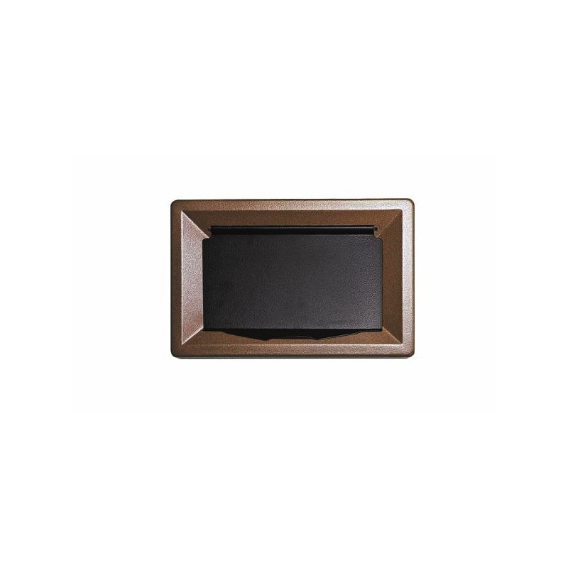 Coperchio per gettacarte Medial Bob color 355x235 mm marrone 790434
