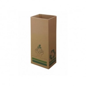 Gettacarte per la raccolta differenziata Medial Cardbob in cartone 60L 801002