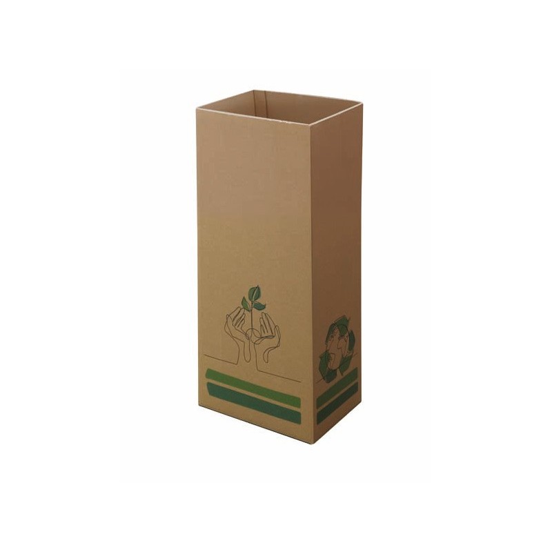 Gettacarte per la raccolta differenziata Medial Cardbob in cartone 60L 801002