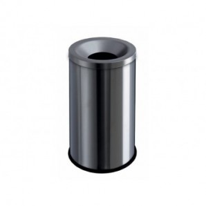 Cestino auto-estinguenti Medial Grisù 50 L inox satinato 340x585mm 770010