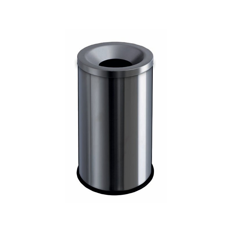 Cestino auto-estinguenti Medial Grisù 50 L inox satinato 340x585mm 770010