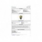 Bidone con sportello a becco in PP Medial Duck 35L grigio-giallo 720116