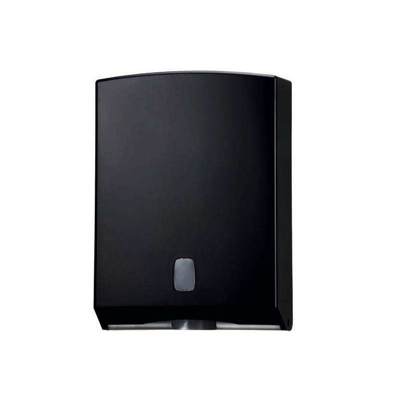 Distributore di carta asciugamani piegata a C, Z e M Medial Noir 250x92x340mm - 104220