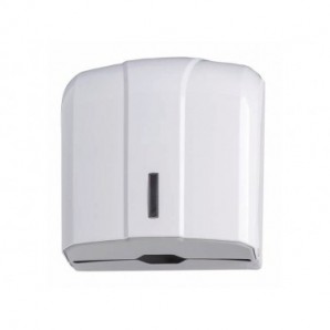 Distributore di carta asciugamani piegata a C e Z Medial Wave bianco 270x110x280mm - 908020