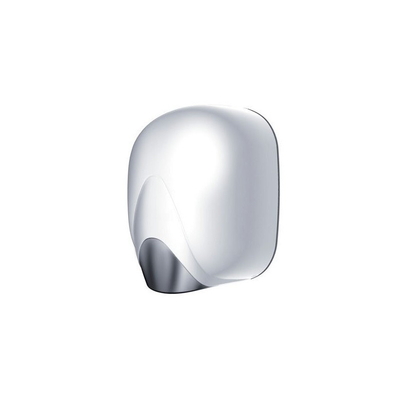 Asciugamani elettrici senza resistenza a cono d'aria Medial Zefiro 221x157x285mm ABS bianco - 704350