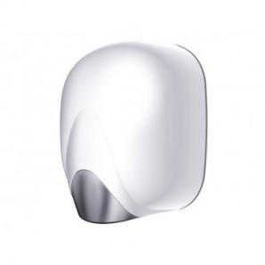 Asciugamani elettrici con resistenza a lama d'aria Medial Zefiro hot 221x157x285mm ABS bianco - 704325