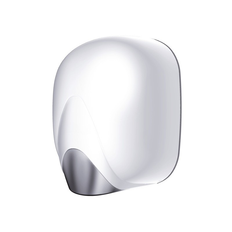 Asciugamani elettrici con resistenza a lama d'aria Medial Zefiro hot 221x157x285mm ABS bianco - 704325