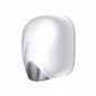 Asciugamani elettrici con resistenza a lama d'aria Medial Zefiro hot 221x157x285mm alluminio bianco - 704335
