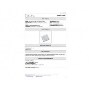 Filtro EPA E11 per asciugamani Zefiro Medial PRO UV 704995