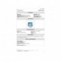 Distributore di carta in bobina Medial Rollout blu trasparente 410x345x350mm 705636