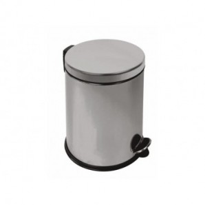 Pattumiera a pedale New bin basic 260x360 mm inox brillante 913120