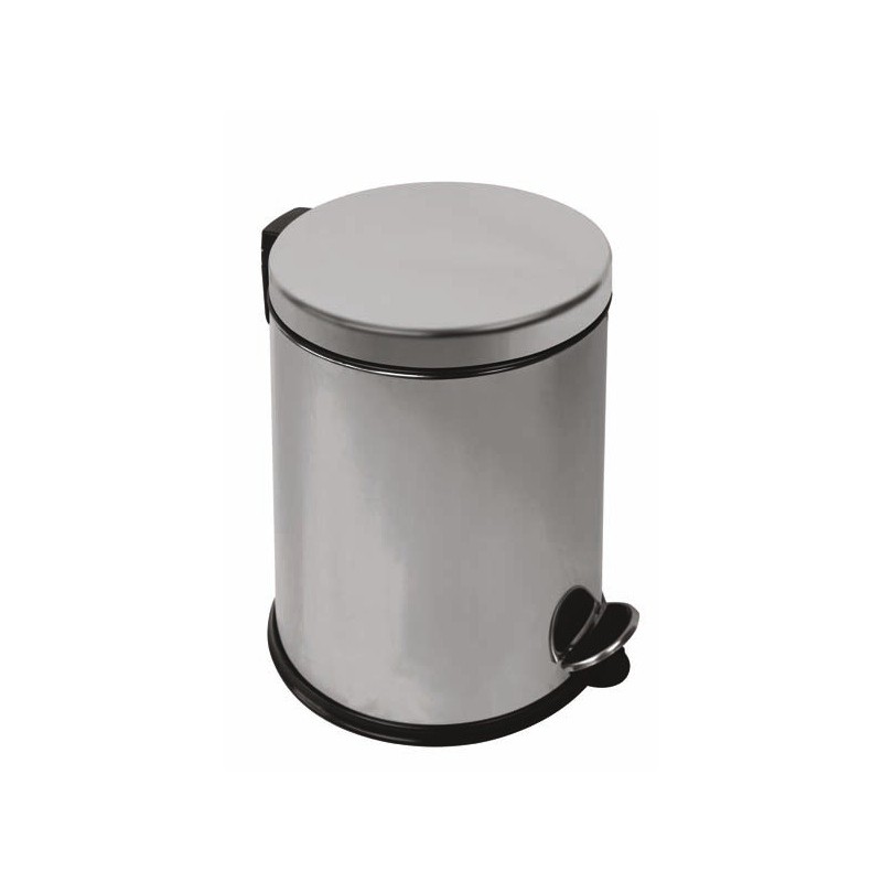 Pattumiera a pedale Medial New bin basic inox brillante 290x440mm 913200