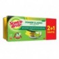 Spugna salva unghie Scotch-Brite® Power Classic Nailsaver - conf. 2+1 OMAGGIO 48x90x201 mm - 7100309866