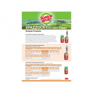 Spazzola adesiva Scotch-Brite™ da 30 fogli 240x55x55 mm 7100243657