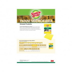 Panni multiuso Scotch-Brite® 15x200x160 mm - conf. 3 pz - 7100216912