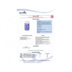Disinfettante in compresse a base di cloro PMC Nettuno Bioclor in compresse da 3 g 500 g - 01453