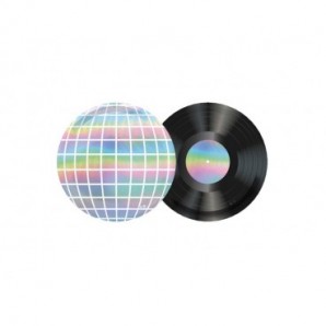 Piatti Big Party a tema Music Party Ø 22 cm - conf. 6 pz - 76561