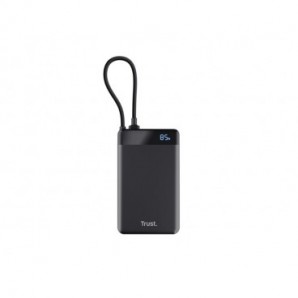 Powerbank veloce Trust Fiera da 10.000mAh nero 25880
