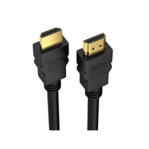 Cavo di collegamento HDMI 1.4 Nilox Tech ad alta velocità 4K 30Hz 10,2 Gbps 2 m nero - NXHDMI-1.4-2R