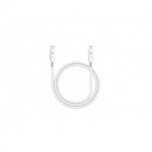Cavo USB-C / Lightning in PVC Celly Pro Compact 2 60W 1 m - bianco PC2USBCLIGHTWH