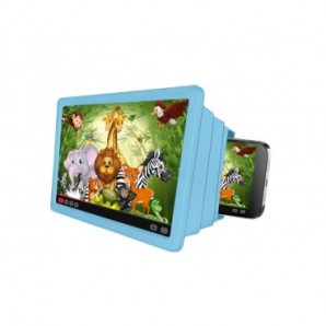 Lente d'ingrandimento per smartphone Celly KidsMovie - colore blu KIDSMOVIEBL