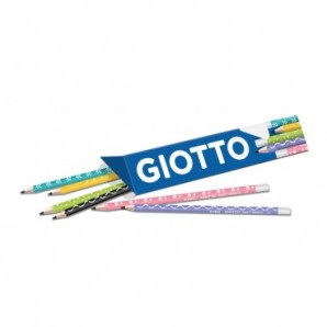 Matita con gommino Giotto Soft Pencil HB in conf. da 12 pezzi - F238400