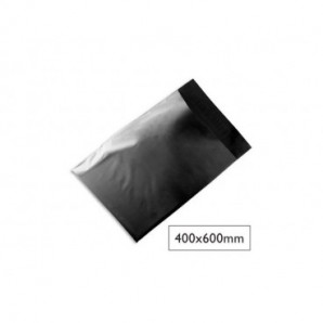 Buste spedizione Q-Connect PE 50 µm - nero - conf. 100 pz - 400x600 mm KF18958