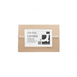 Buste adesive sovrapacco Q-Connect senza stampa - trasparenti - C4 - conf. 250 pz - KF14338