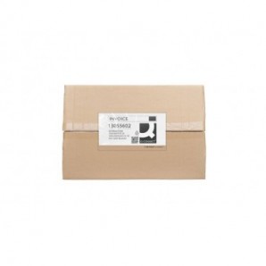 Buste adesive sovrapacco Q-Connect senza stampa - trasparenti - DL/C65 - conf. 250 pz - KF14337