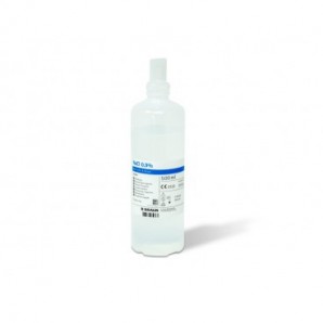 Soluzione fisiologica 0,9% sodio cloruro PVS 500 ml - SOL004