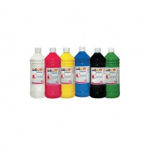 Tempera Deco 1000 ml in conf. 6 flaconi colori assortiti 09423