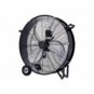 Ventilatore industriale a 3 velocità Melchioni Family con ruote nero Ø 60 cm 118620063